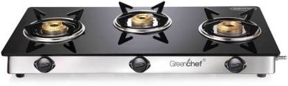 
												
												Greenchef namo glass cook top (3 burners)